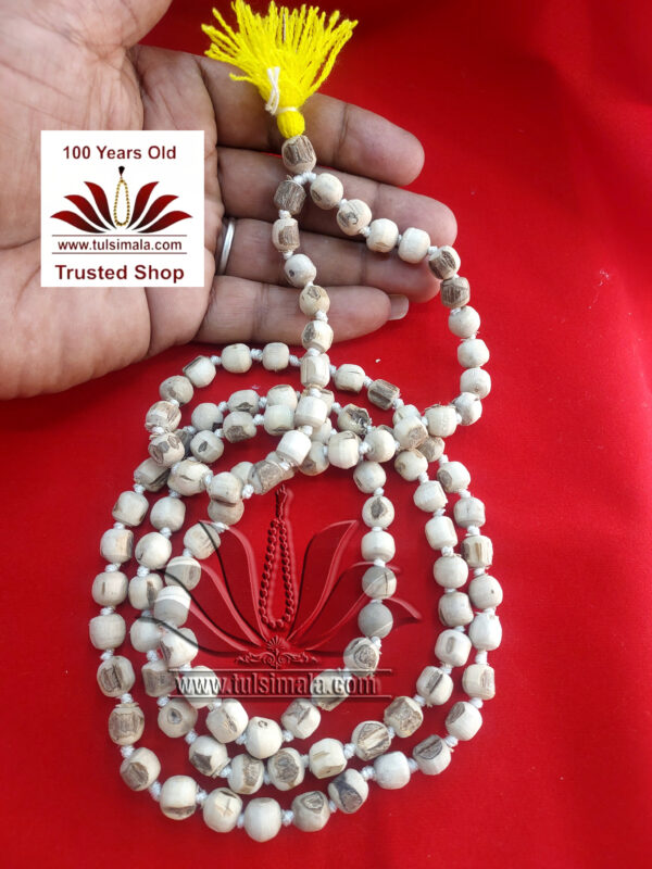 Tulsi Japa Mala Round Naturel Quality - Image 2