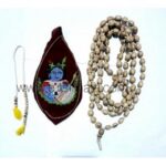 Tulsi Jap Mala With Jap Bag , Counter Mala { Combo Set }