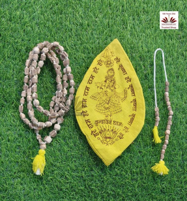 Tulsi Jap Mala With Jap Bag , Counter Mala { Combo Set }