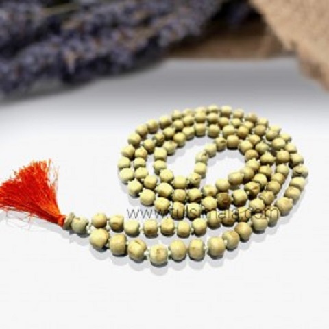 Buy Lotus Seed Bracelet 18 Prayer Beads Mala, Knotted Lotus Seed Bead Mala  Bracelet, Wrist Mala Armband, India Hindu Prayer Mala Meditation Mala  Online in India - Etsy