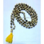 Tulsi Japa Mala Natural Cutting Bead