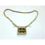 Tulsi Neck Mala With Sri Sita Ram Bhakt Mala Locket