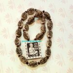 Kadamb Wood Mala With Tulsi Wood Locket Hanumaji