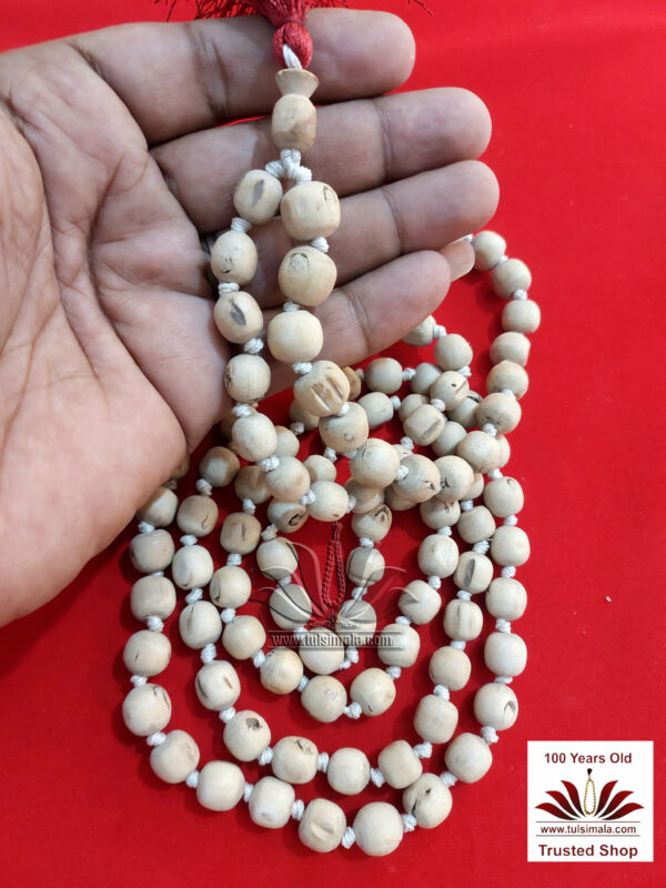 Tulsi Japa Mala Fine Quality Round Bead Mala - Image 2