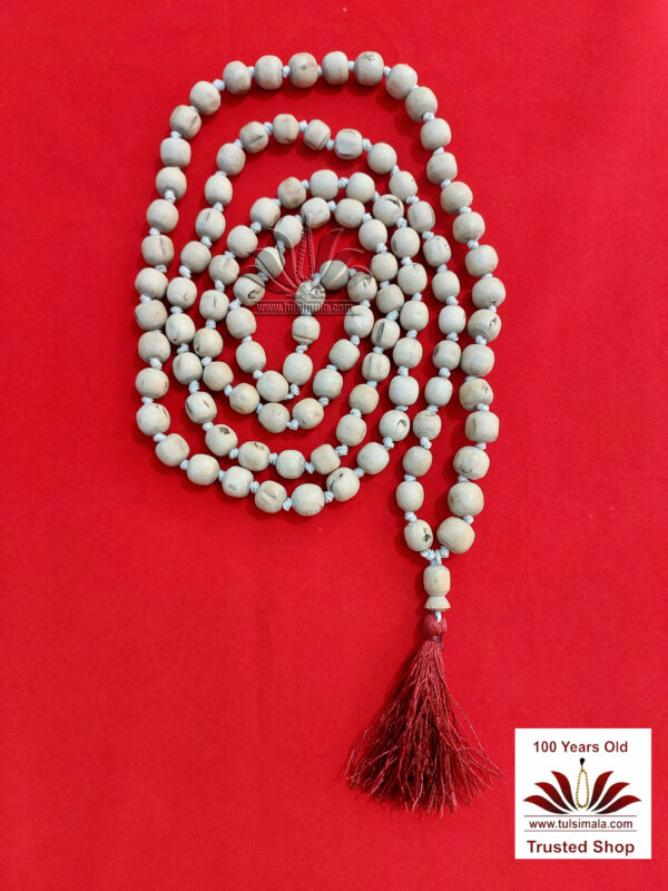 Tulsi Japa Mala Fine Quality Round Bead Mala - Image 3