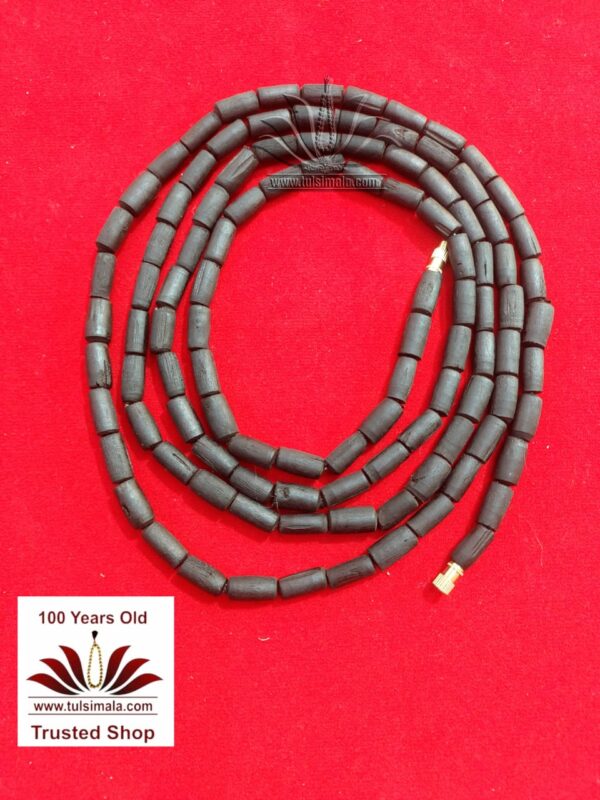Shyama Tulsi Neck Mala, real tulsi mala, tulsi mala for neck