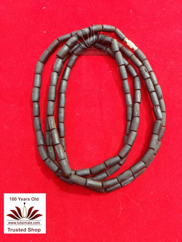 Shyama Tulsi Neck Mala. tulsi japa mala, real tulsi mala