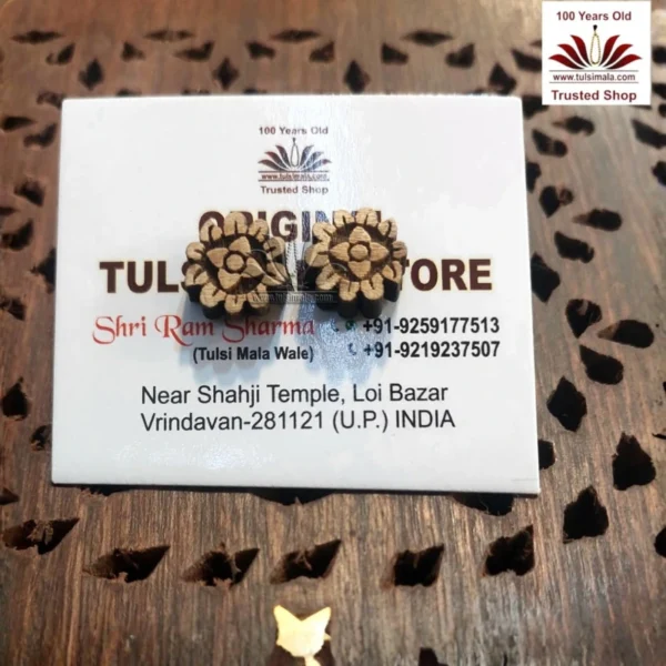 Tulsi Wood Ear Tops - Image 2
