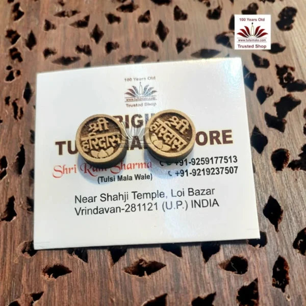 Tulsi Wood Ear Tops - Image 4