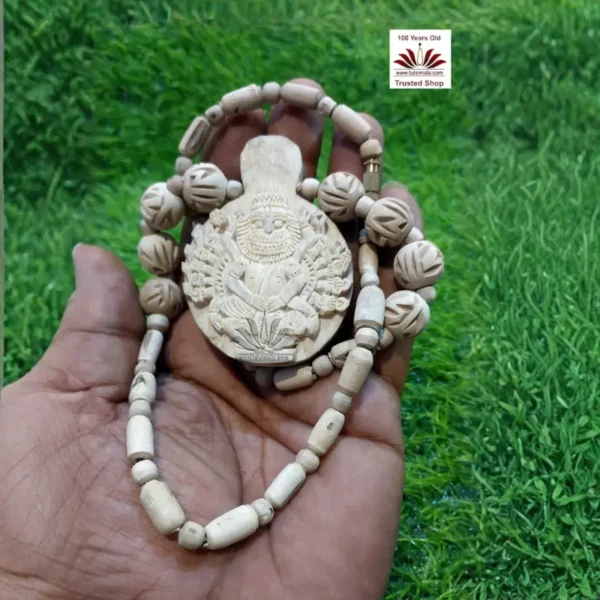 Tulsi Mala With Jagannath, Balbhadra,Subhdra Locket - Image 2