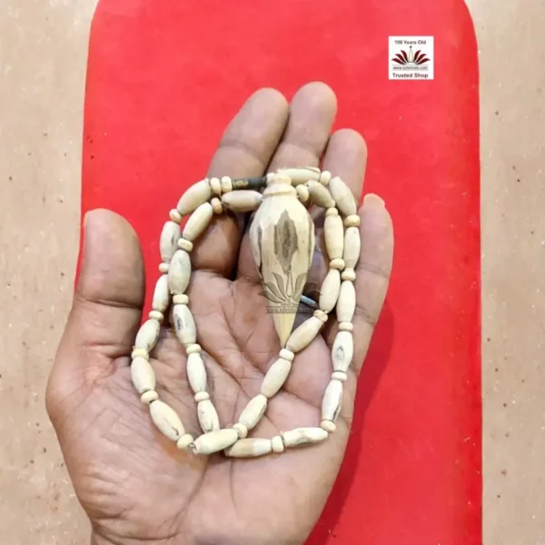 Tulsi Locket Mala(Conch) - Image 2