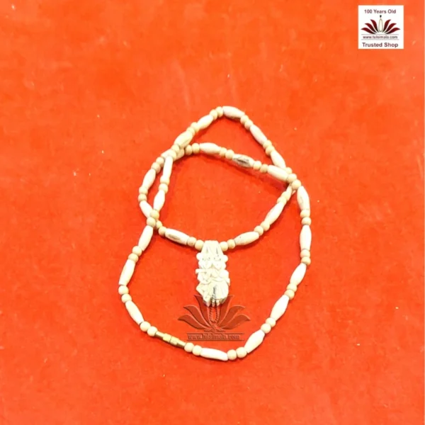 Tulsi Neck Mala with Radha Krishna Dities Locket - Image 2
