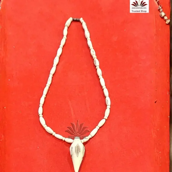 Tulsi Locket Mala(Conch) - Image 3